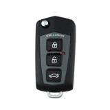 For Hyundai Sonata YF Genesis Coupe 2006-2013 Remote key shell Fob 3+1 Buttons Flip Key Shell + Key Blank Refit 