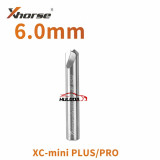 VVDI XC-mini PLUS/PRO 0.5mm/1.0mm/2.5mm/3.5mm/4.5mm/6.0mm/6.5mm CNC machine key machine milling cutter accessories