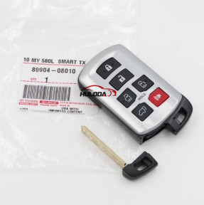 For Toyota Senna 6-key smart card key Senna Smart Key 5691 Senna Smart Key