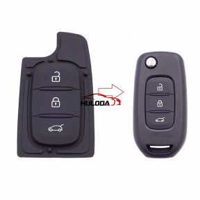 For Renault Dacia 3 button Key pad