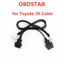 OBDSTAR for Toyota-30 Cable No Risk of Damaging the Communication Cables work with X300 DP PLUS/ X300 PRO4/ X300 DP Key Master
