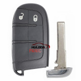 For Fiat 500  500X 500L flip remote key blank with SIP22 blade,Please select the button you need with logo