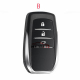 2/3/4 Buttons RemoteKey Shell For Toyota Fortuner Prado Camry Rav4 Highlander CrownFob Smart Key Keyless Case