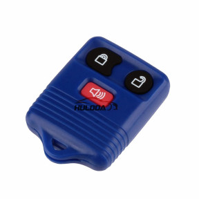for Ford E-Series Ranger Expedition Lincoln LS Town No Circuit Board Blue Car Remote Key Shell 3 Button Vehicle Key Cover