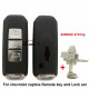 Original 3Button Smart Key For Chevrolet Captiva 2021-2022 Remote with Lock Set 433 MHz PCF7952 47 Chip Auto Smart Card