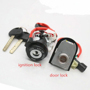 For Kia Lion Run All Car Lock Ignition Lock Cylinder Left Front Door Lock Cylinder Lion Run Ignition Switch