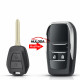 for Isuzu D-Max 2 button Modified Flip  Remote Car Key Shell with TOY43 blade