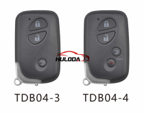 KEYDIY TDB04 Remote Smart key for Lexus with 4D chip ,Support Models 4D,Compatible with 40bit and 80bit