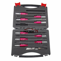 New arrival haoshi safe unlocking lock sleeve locksmith tools pick set 10 pcs New arrival haoshi safe unlocking lock sleeve locksmith tools pick set 10 pcs