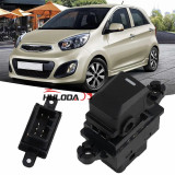 For Kia Window Lifter for Picanto Morning 2011-2016 93575-1Y000 Window Control Electric Window Switch Electric Power Car Accesso