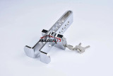 Car Clutch Lock Universal Auto Brake Pedal Lock Throttle Accelerator Security Steel Stainless Anti-Theft Tool Pedal Lock