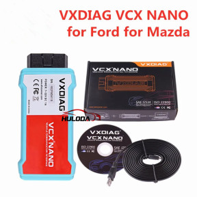 For Ford for  Mazda VXDIAG VCX NANO for Ford for Mazda 2 in 1 with IDS V100 VXDIAG VCX NANO Support Vehicle Till 2015 Year Elm327