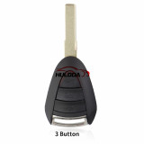 For Porsche  2/3 button remote key with 434mhz with ID48 chip For Porsche Boxster S Cayenne Cayman Turbo 911 987 996 997 Targa Replacement
