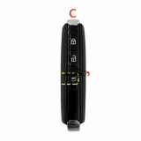 Aftermarket  For Mazda 3 button keyless remote key with 433MHZ with ATMEL AES 6A chip FCCID: SKE11E-01 BCYB-67-5DYA