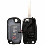  For Benz Smart Fortwo 453 Forfour 2015-2017 Car Key Case Replacement  3 Button 4 Button Flip Remote Key Shell