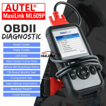 Autel MaxiLink ML609P Auto Scanner OBD2 Code Reader Diagnostic Scan Tool with ABS SRS DTC lookup Check Warning Light PK AL619