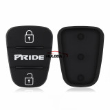 For Hyundai Solaris Accent l10 l20 l30 Rio Flip 3 Button Remote Car Key Shell Rubber Pad Insert Replacement Fit 