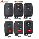 Xhorse VVDI Smart Remote Car Key 4D PCB Board For-Toyota Support 0140/3370/5290/A433 VVDI Car Models and Key Shell