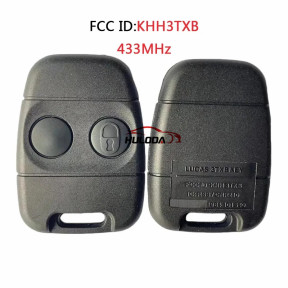 For Land Rover Defender Discovery Freelander Remote Key 2 Button 433MHz 3TXB YWX101200