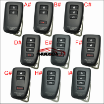 For  Lexus  button modified remote key blank