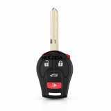 For Nissan  button remote key blank  without logo