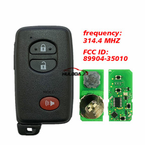 For Toyota 2+1 key smart key HYQ14ACX P1 98 4D-67, 15MHz 89904-35010