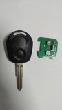 Replacement Remote Control Car Key With 2 Buttons 315MHz 433.92MHz 447MHz 4D60 Chip Fob for Ssangyong Actyon Kyron Rexton