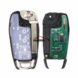 For Chevrolet 3 button Modified Folding Flip Remote Smart Car Key Fob 315MHZ or 433MHZ ID46 PCF7941 Chip For Chevrolet Cruze Aveo