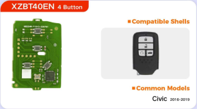 XZBT40EN Xhorse VVDI Universal smart Remote Key For Chevrolet Style 4 button remote For VVDI Key Tool 