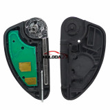 2 Button Flip Car Key 433MHZ ID48 Chip For Alfa Romeo Remote with SIP22 Blade  FCCID： 147 156 166 GT