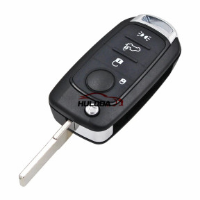 Copy Aftermarket for fiat 500X Egea Tipo 2016-2018  Megamos AES 48 Remote Key 4 button Model: 16FA