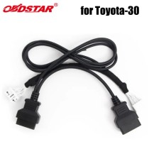 OBDSTAR for Toyota-30 Cable Proximity Key Programming All Key Lost No Need to Pierce the Harness