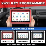 LAUNCH X431 Key Programmer x 4 Keys Set IMMO Programming Tools Work With X431 PAD V IMMO ELITE IMMO PLUS X PROG 3