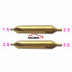 Equipped with key machine accessories, equipped with key machine key copying machine, titanium plated punching center drilling and milling cutter, genuine