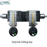 Raise multifunctional key fixture, stainless steel manual vertical machine universal fixture