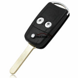 2 Button Folding flip Remote Key fob 433MHZ with ID46 PCF7936 chip For Honda CR-V Jazz HON66 uncut blade
