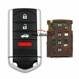 For Acura ZDX TL 2009-2014 Aftermarket 4 Button Smart Remote Car Key Fob With 313.8MHz FCC M3N5WY8145 IC267F-5WY8145