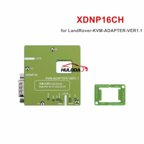 Xhorse XDNP16CH for Land Rover KVM Solder Free Adapter for Mini Prog and Key Tool Plus
