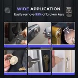 Mintiml® Broken Key Disassemble Kit Set Locksmith Tools Taken The Broken Keys Easily Out Of Lock Locking Repair Tools Pack