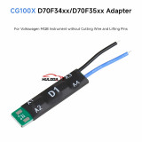 CG100 CG100X D1 Adapter for VAG MQB D70F34xx D70F35xx Mileage Repair without Soldering, No Lift Pin