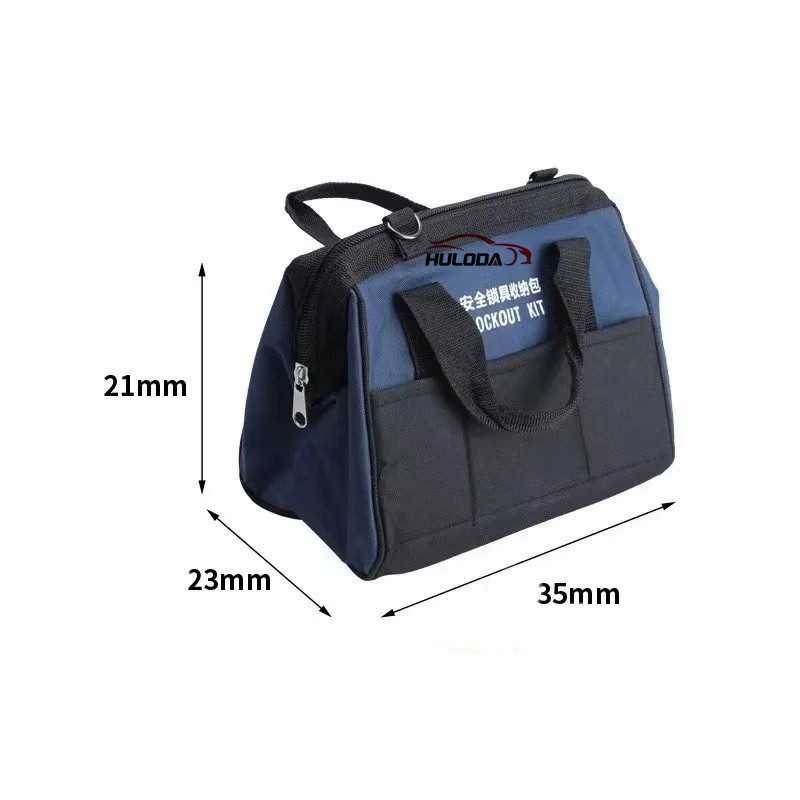 High Performance Portable Lockout Tagout Bag Waterproof Electrical Lock ...