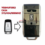 CAS3 Keyless-Go Upgrade Smart Remote Key for BMW 356 Series X5 X6 3 Button 315MHz 434MHZ 868Mhz PCF7952
