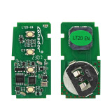 Lonsdor LT20-04  Smart Key PCB 8A+4D Adjustable Frequency For Toyota Support K518 & K518ISE & KH100+