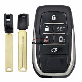 Lonsdor LT20-06 5/6 button Smart Key PCB 8A+4D Adjustable Frequency For Toyota Support K518 & K518ISE & KH100+