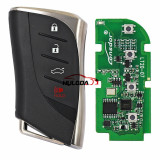 Lonsdor LT20-07 3/4 button Smart Key PCB 8A+4D Adjustable Frequency For Lexus Support K518 & K518ISE & KH100+