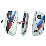 For BMW 4 Button G Series Updated Smart Remote Car Keys Shell Case white colour