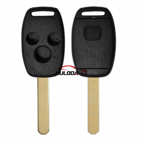 Enhanced version for Honda 3 button remote key blank with HON66 blade  (no chip groove place)