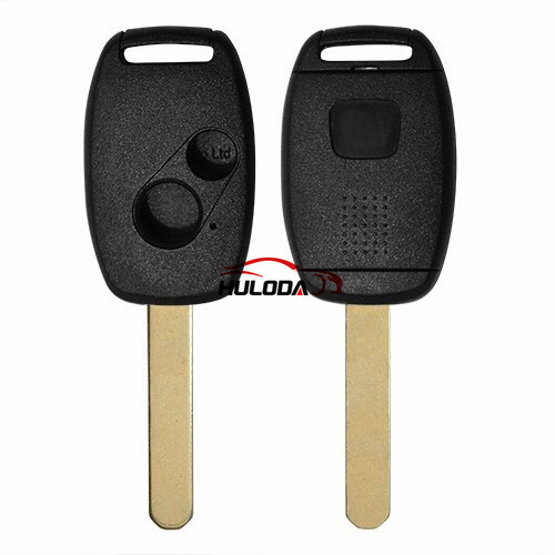 Enhanced version for Honda 2 button remote key blank with HON66 blade  (no chip groove place)