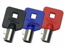 For Harley motor key shell with 3 color black blue red ，please choose a color