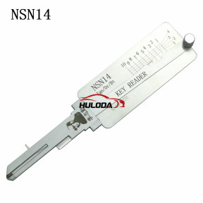 Original Lishi For NSN14 key reader 2in1 Lishi tool for Nissan